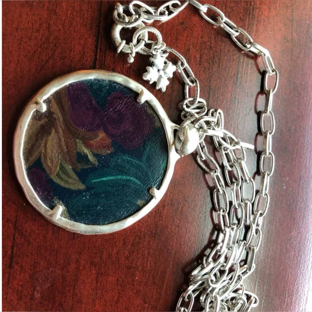 Patricia Nash Peruvian Painting Necklace